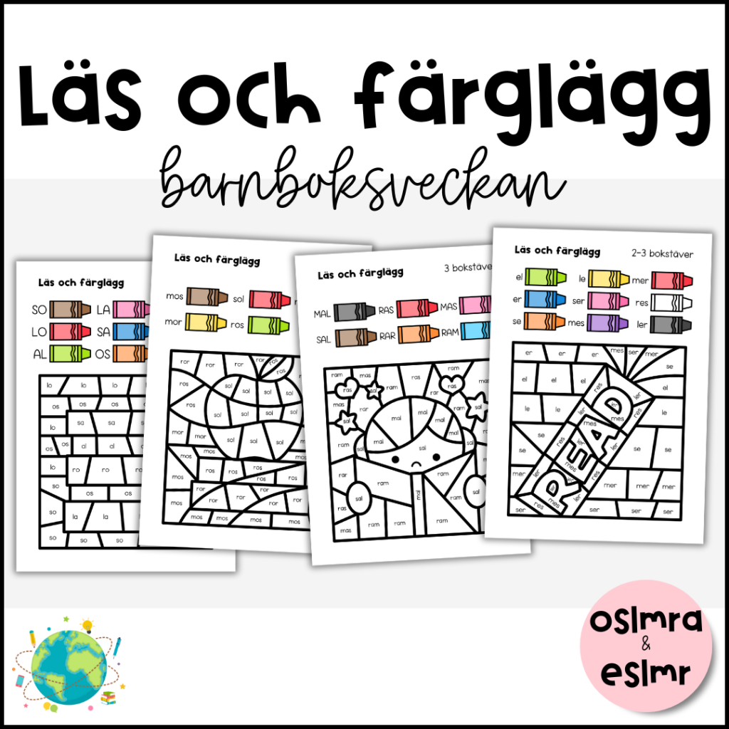 Läs och färglägg – Barnboksveckan