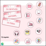 Pink Christmas – Skyltar - bild 2