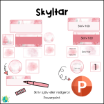 Pink Christmas – Skyltar - bild 4