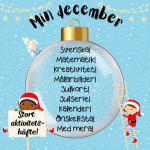 Aktivitetshäfte December - bild 1