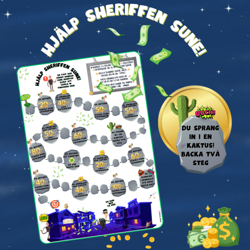 Hjälp sheriffen Sune!