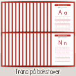 Jultema – Arbetshäfte bokstäver siffror färger former - bild 3