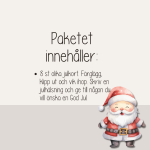 Jul – Julpyssel – Klipp och vik egna julkort. - bild 3