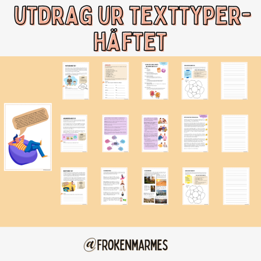Texttyper - Arbetshäfte