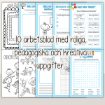 Barnkonventionen – Stort paket – Fakta, arbetshäfte, tipspromenad, diskussionskort - bild 4