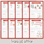 Jultema – Arbetshäfte bokstäver siffror färger former - bild 4