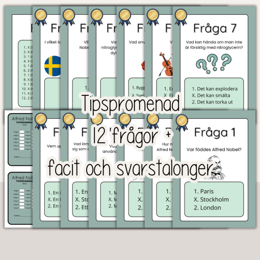 Alfred Nobel - Stort paket