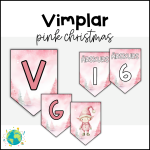 Pink Christmas – Välkommen/God jul - bild 1