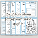 Barnboksveckan – Stora barnbokspaketet – Läsförståelse Arbetshäfte Tipspromenad - bild 4