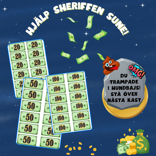 Hjälp sheriffen Sune!