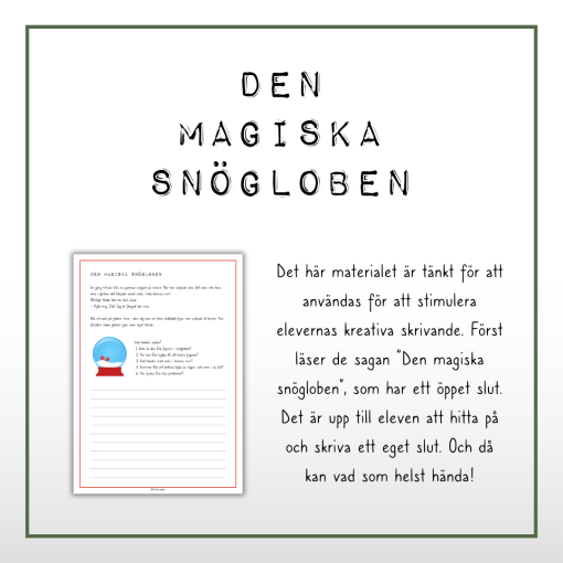 Den magiska snökulan