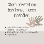 Barnkonventionen – Stort paket – Fakta, arbetshäfte, tipspromenad, diskussionskort - bild 6
