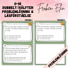 Dubbelt/Hälften - problemlösning & läsförståelse 0-10