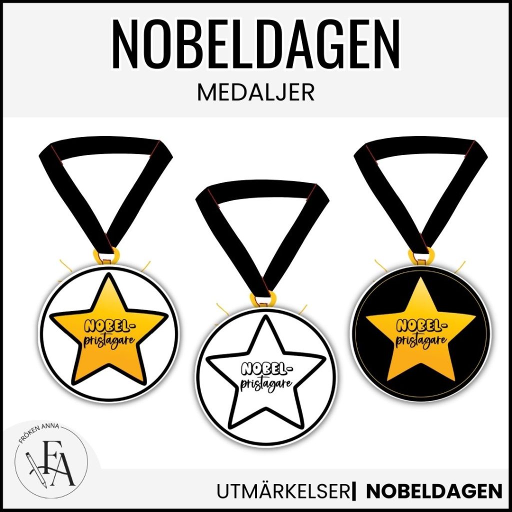 Medaljer Nobeldagen