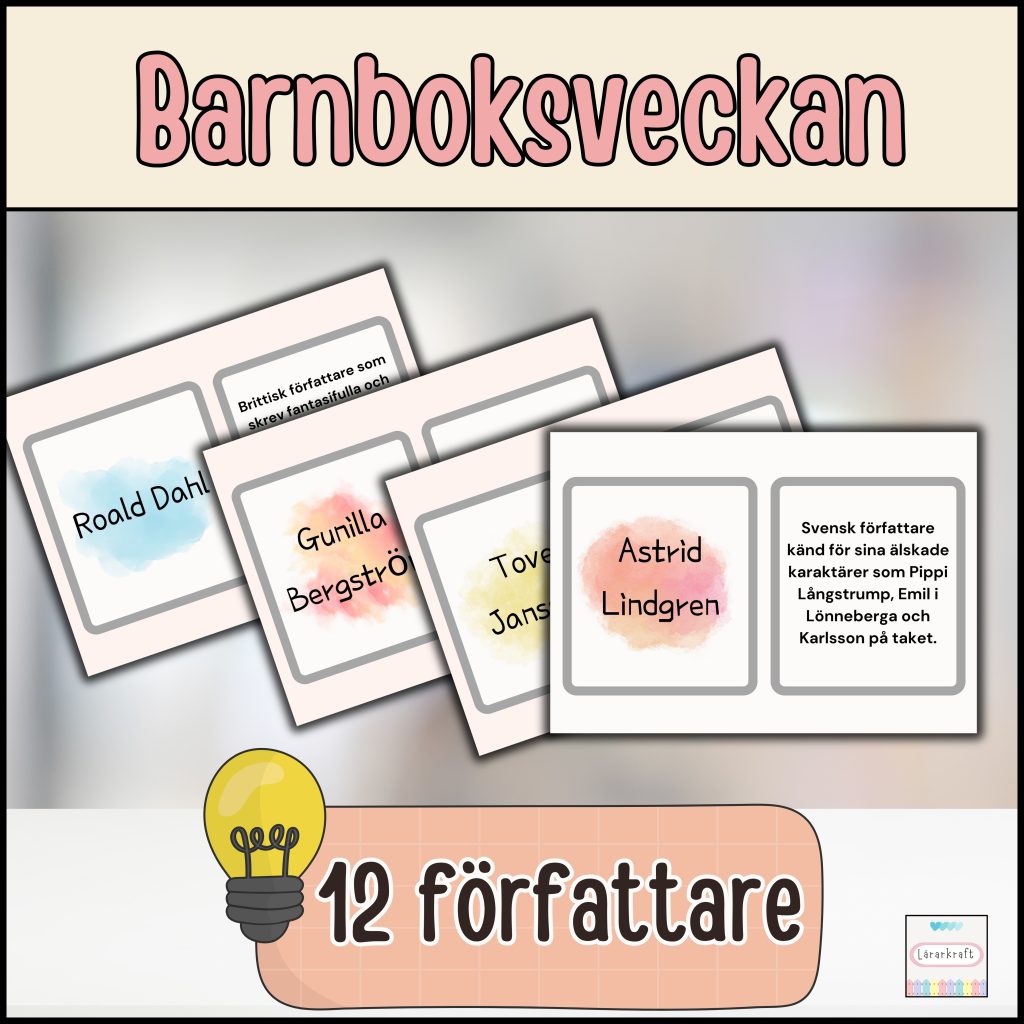 Barnboksveckan: Gissa 12 barnboksförfattaren