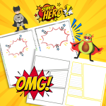 Min egen superhjältebok F-9 - bild 5