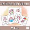 Berättelsekort Unicorn (15 motiv)