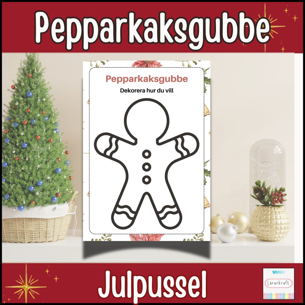 Dekorera Pepparkaksgubben