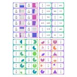 Dominokort: Bråk, procent & decimal - bild 2