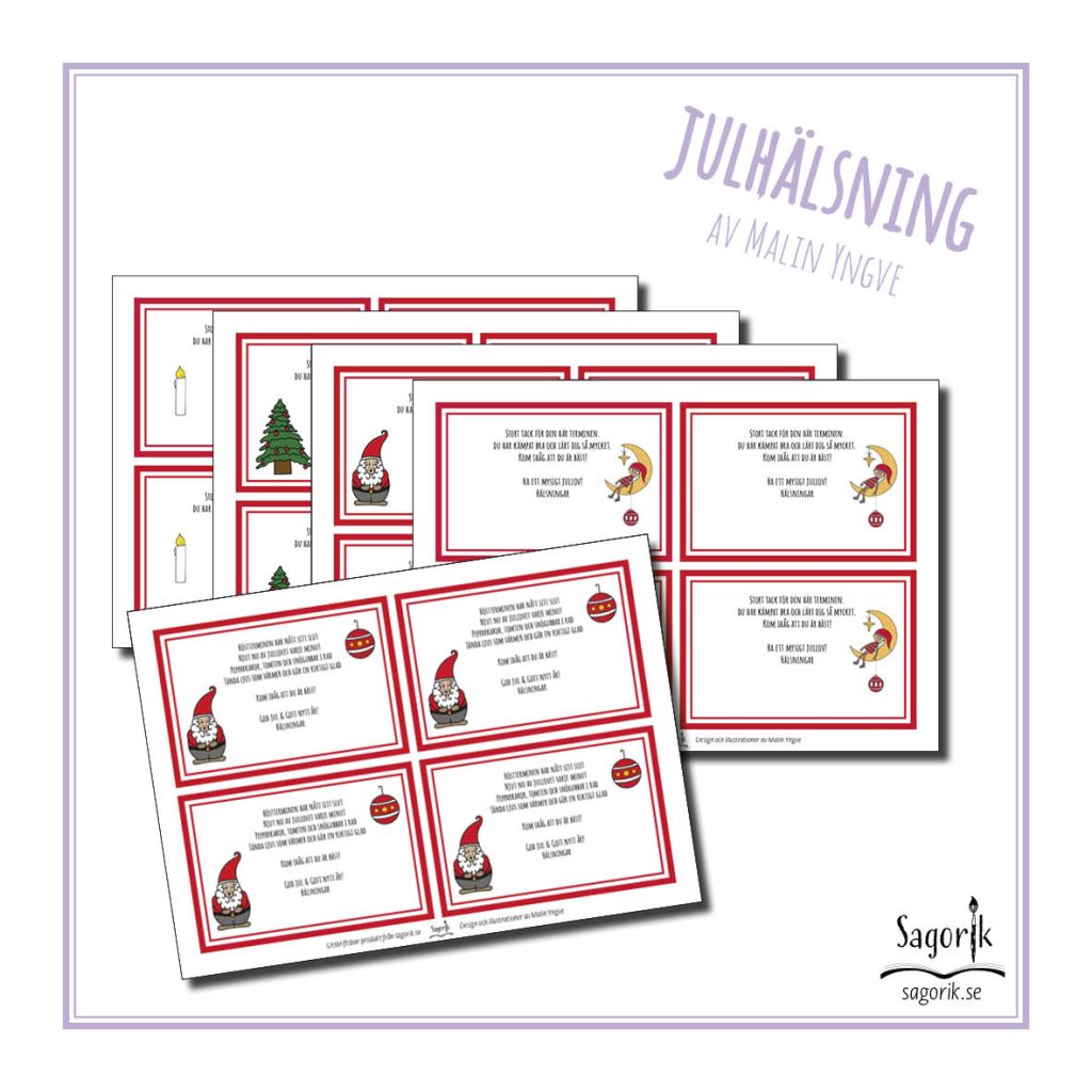Julhälsning till elever