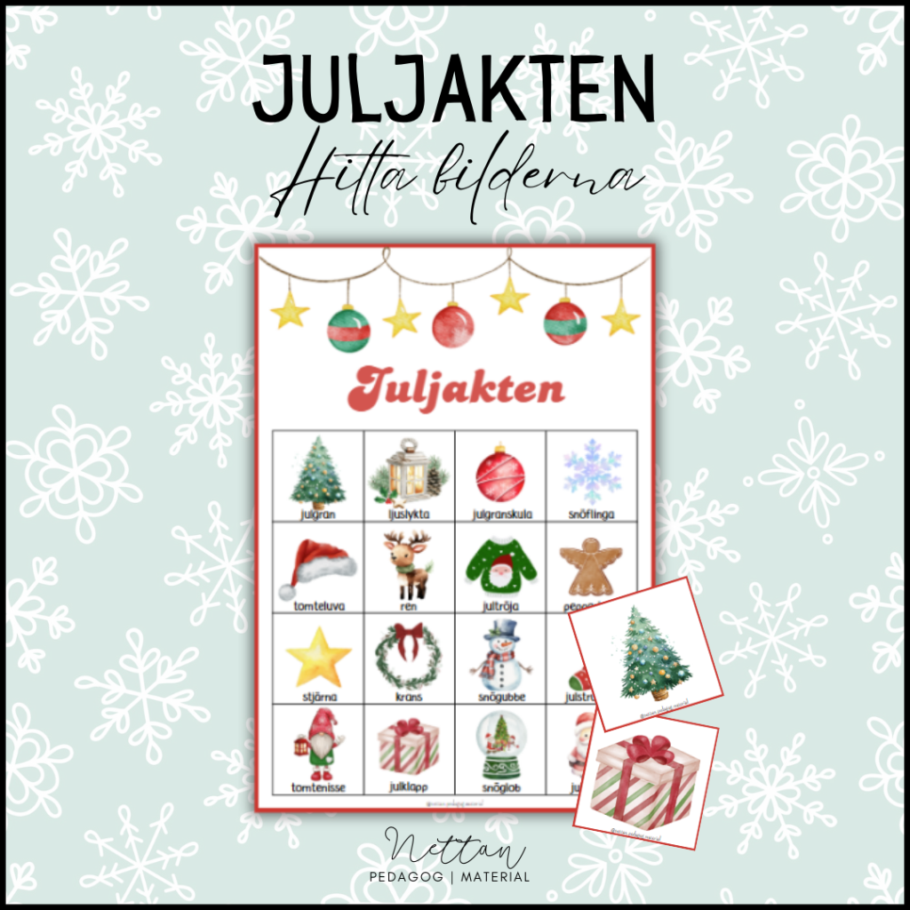Juljakten hitta bilderna