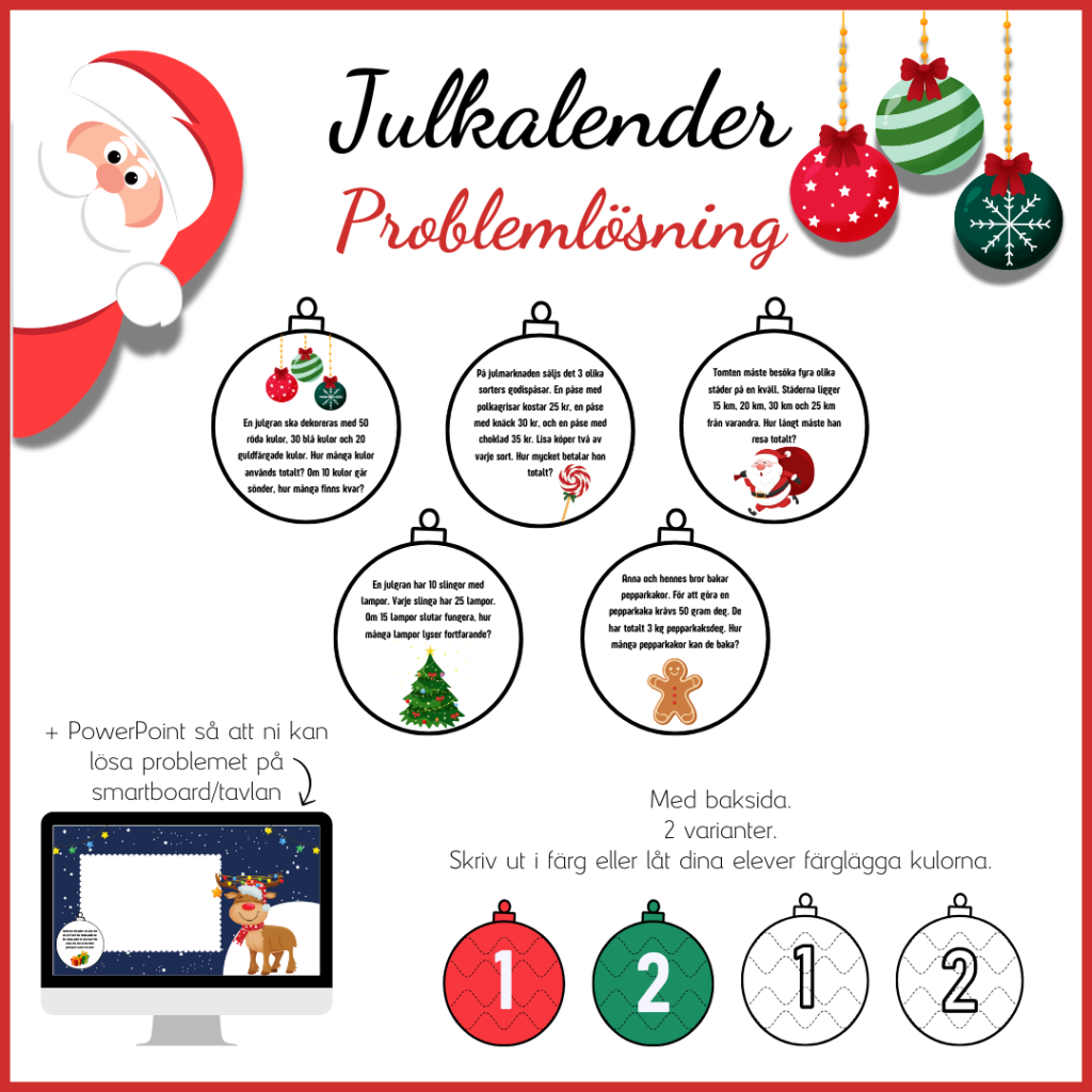Julkalender: Problemlösning