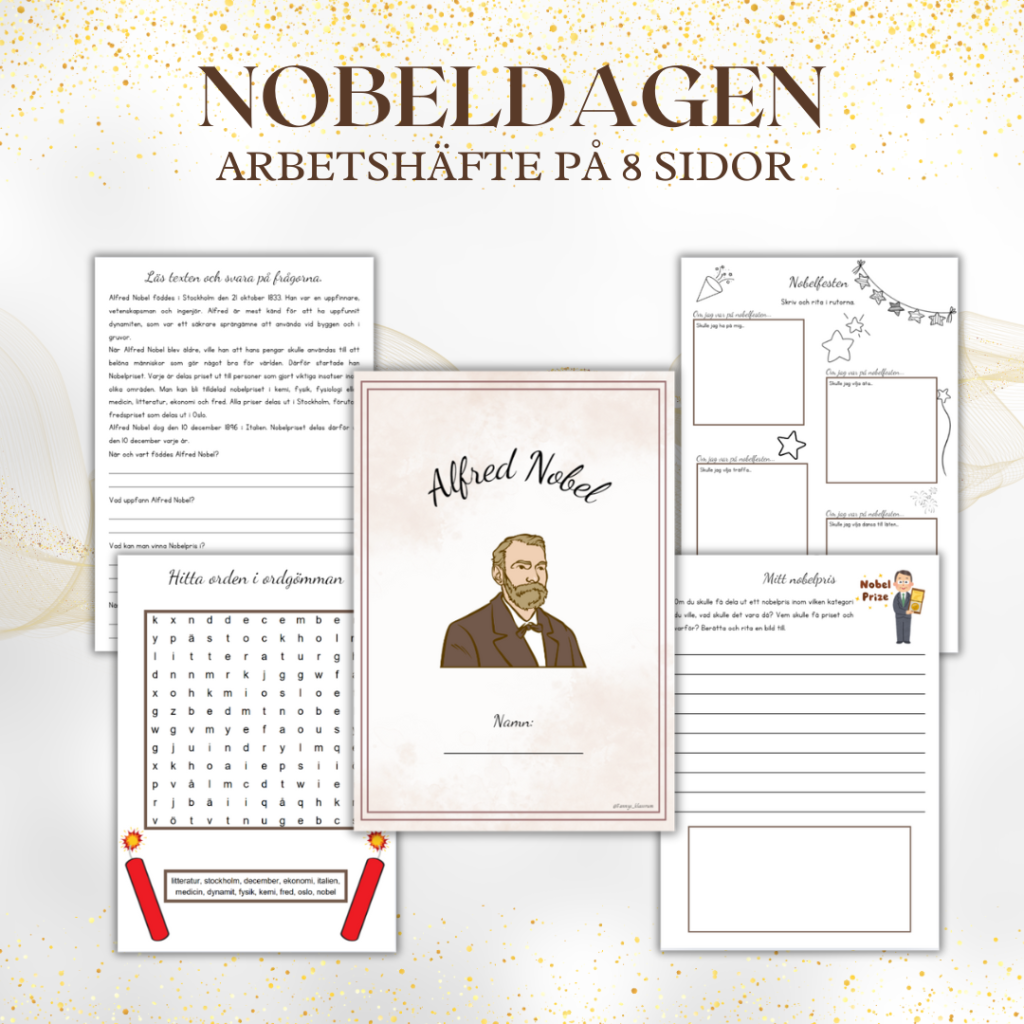 Häfte Alfred Nobel