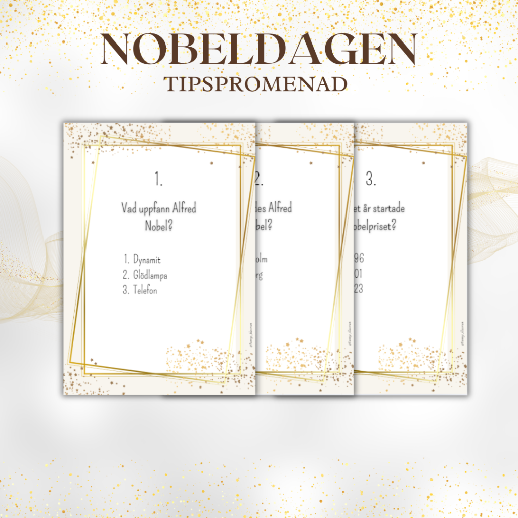 Tipspromenad nobeldagen