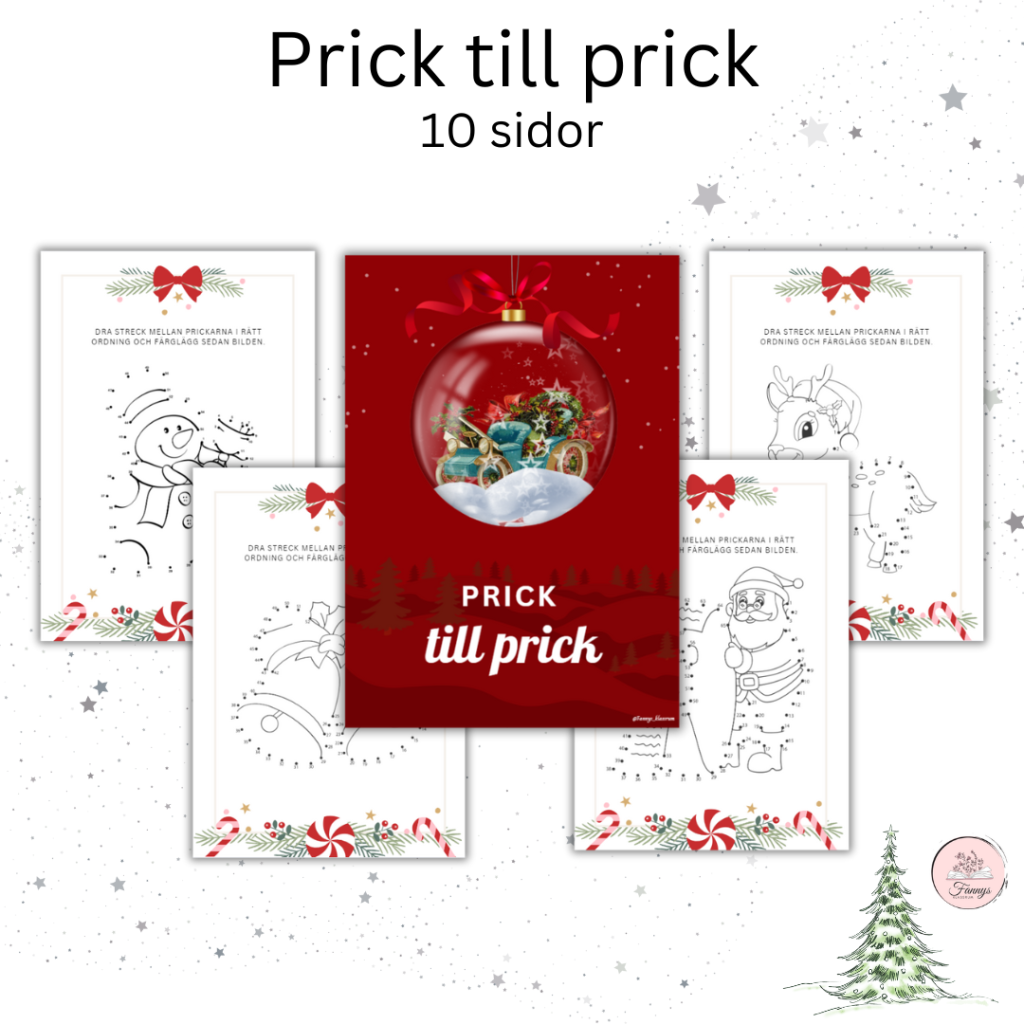 Häfte- prick till prick