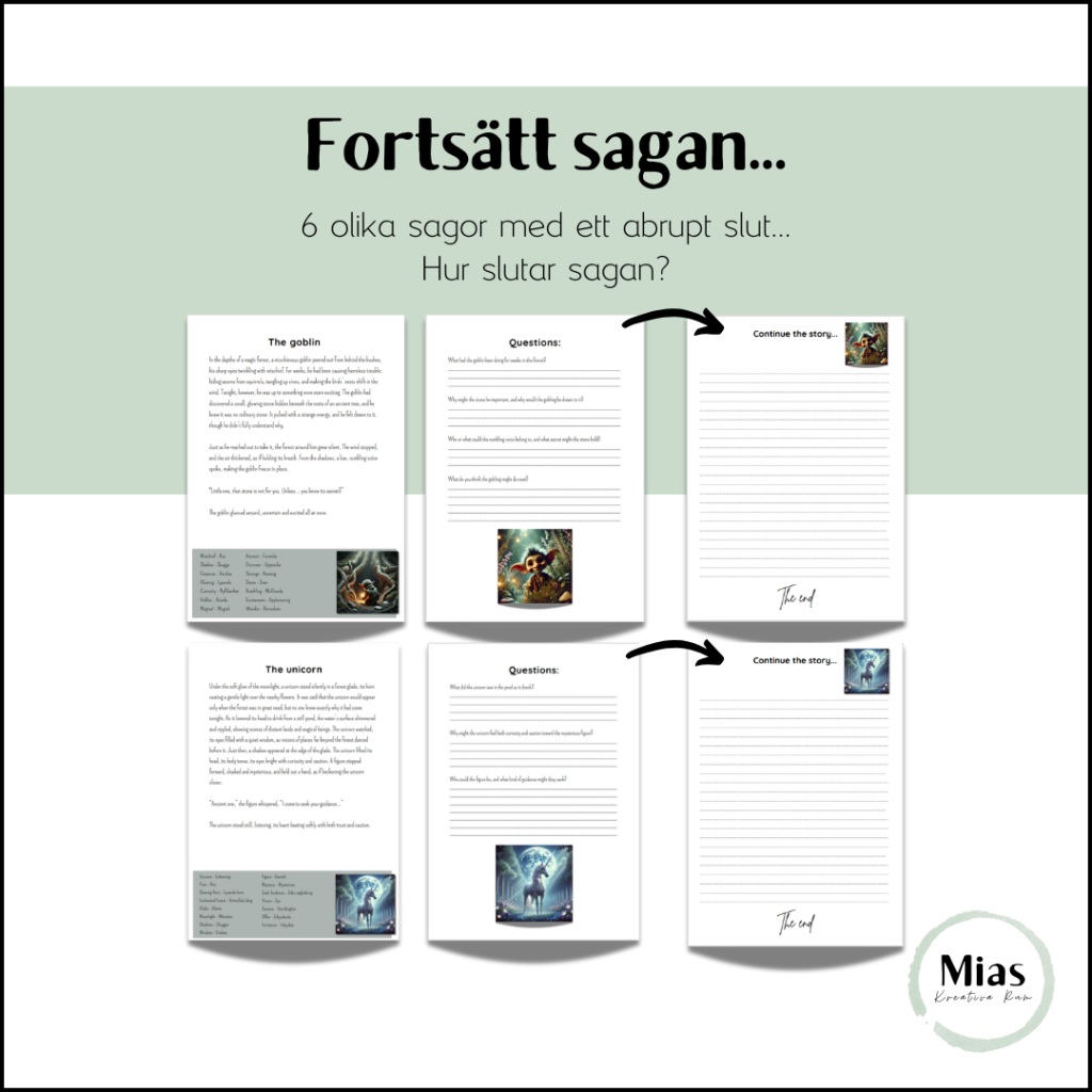 Fortsätt sagan…