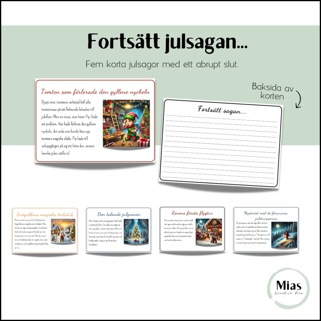 Fortsätt julsagan…