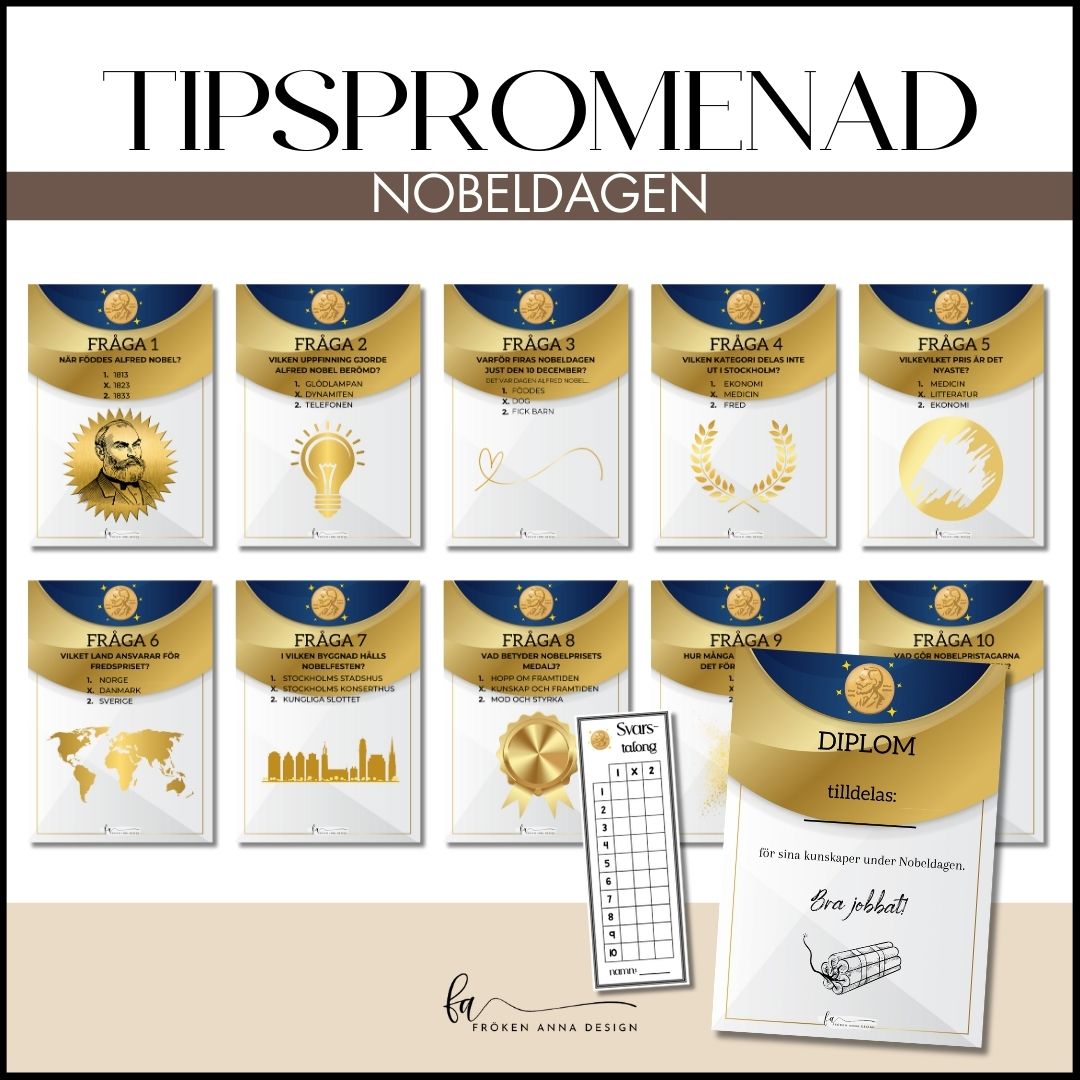 Tipspromenad - Nobeldagen