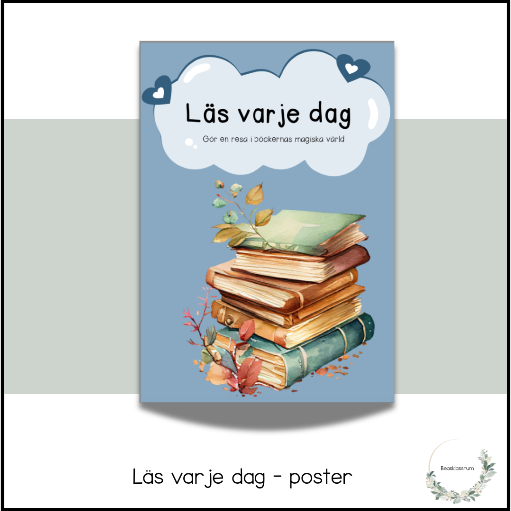 Läs varje dag – poster