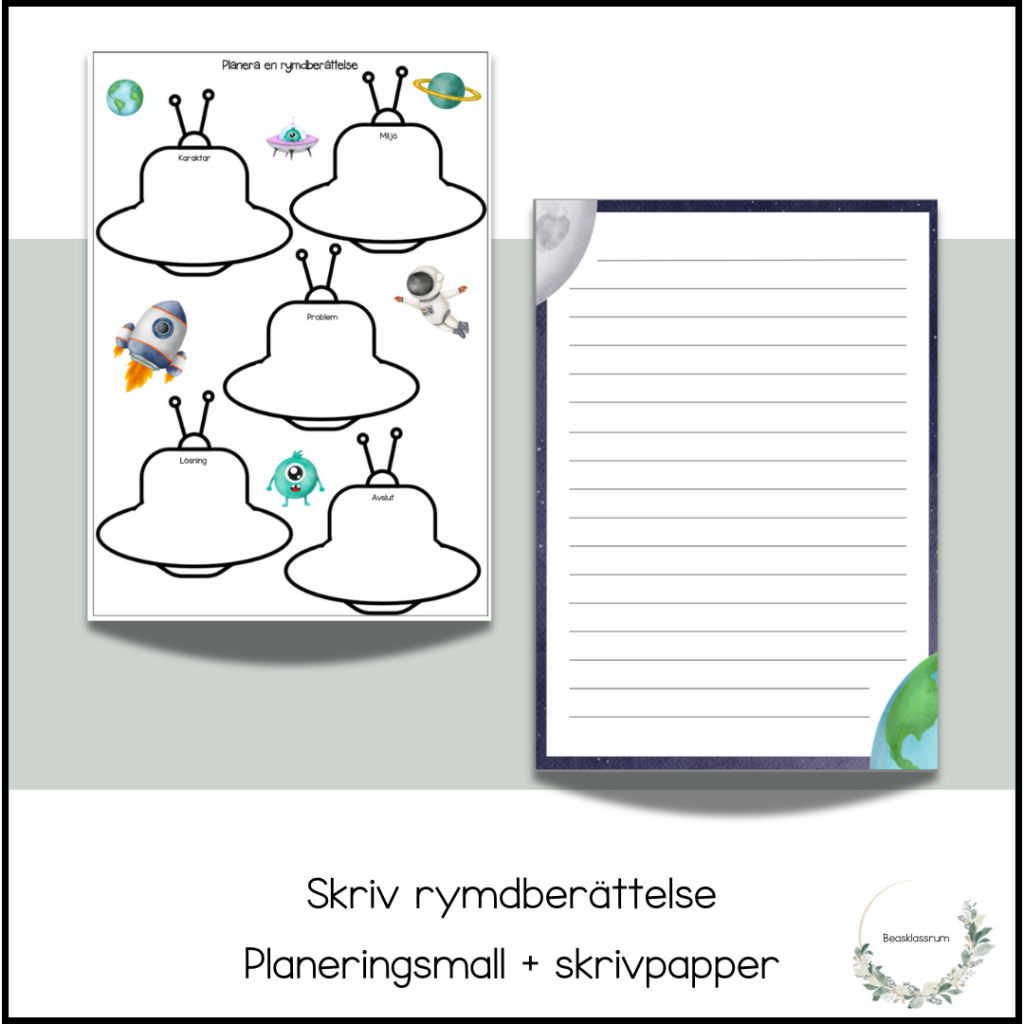 Skriv rymdberättelse