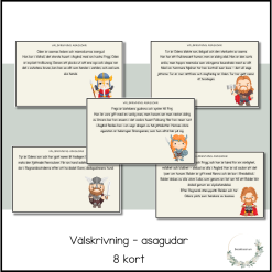 Välskrivning - asagudar