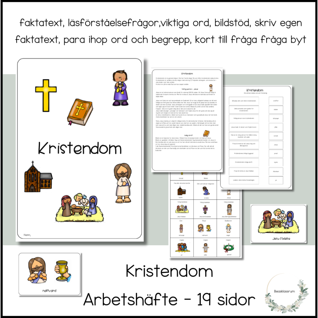 Kristendom – arbetshäfte