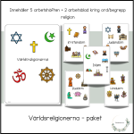 Världsreligionerna – arbetshäfte - bild 1