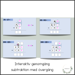 Interaktiv presentation – subtraktion med övergång - bild 1