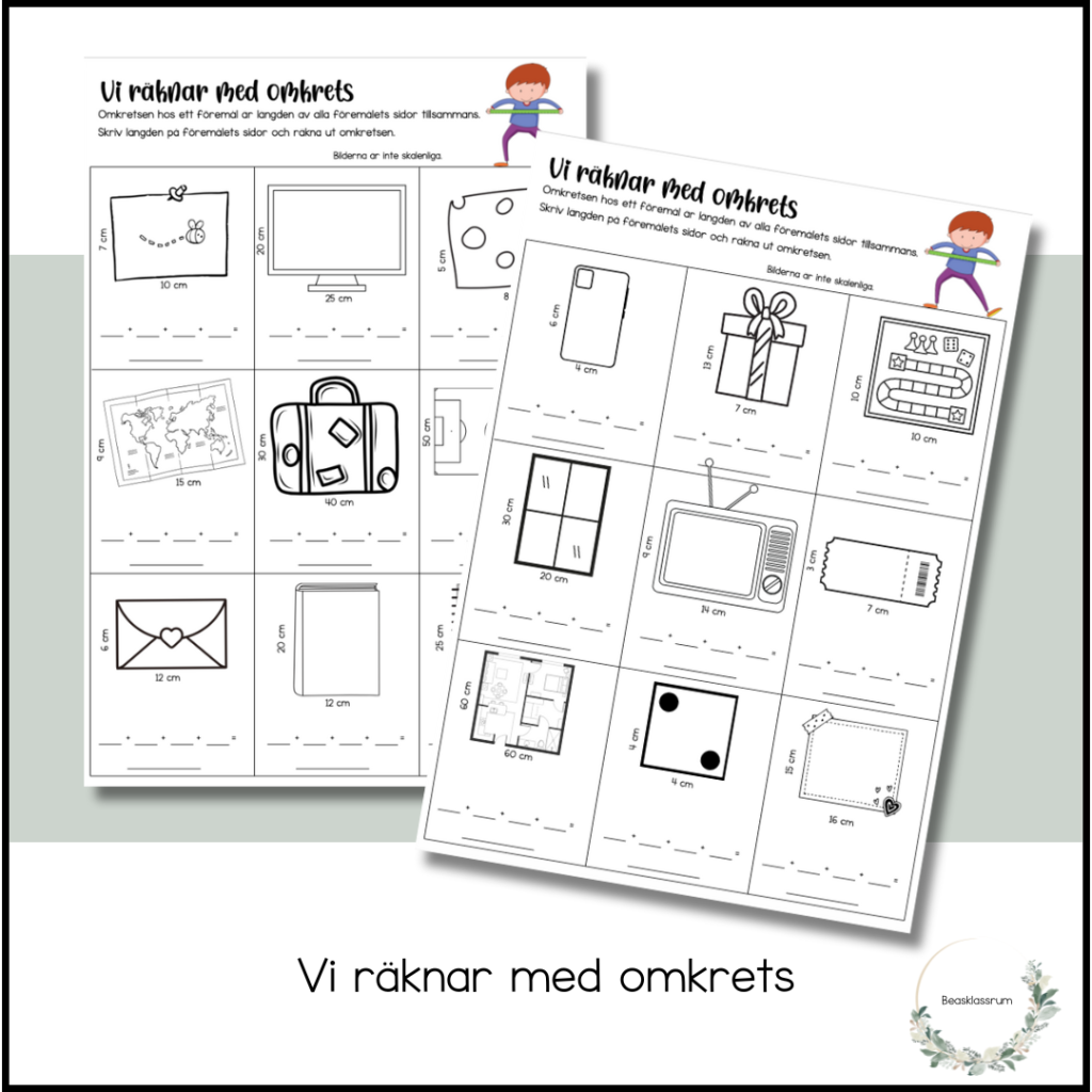 Vi räknar med omkrets