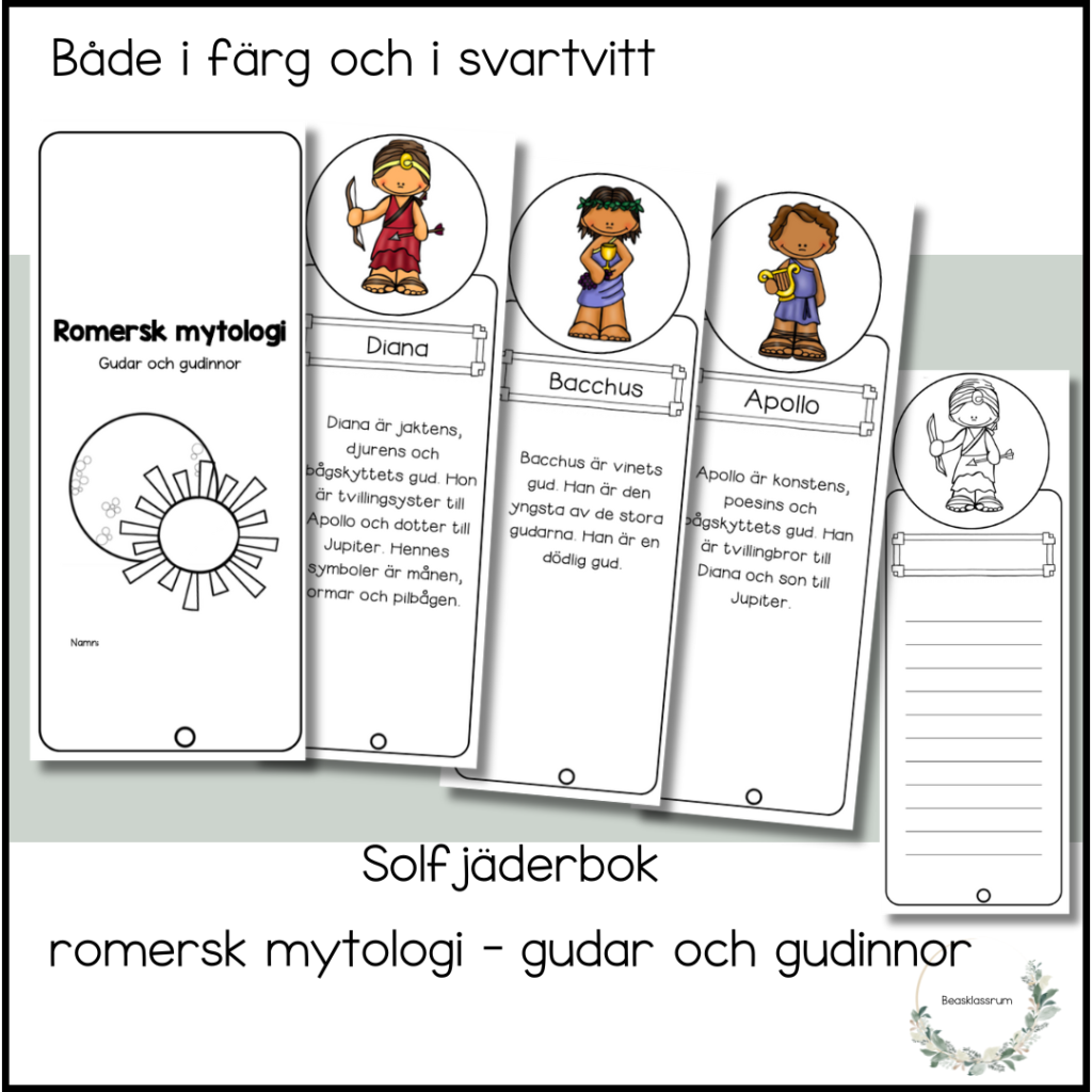 Solfjäderbok – romersk mytologi
