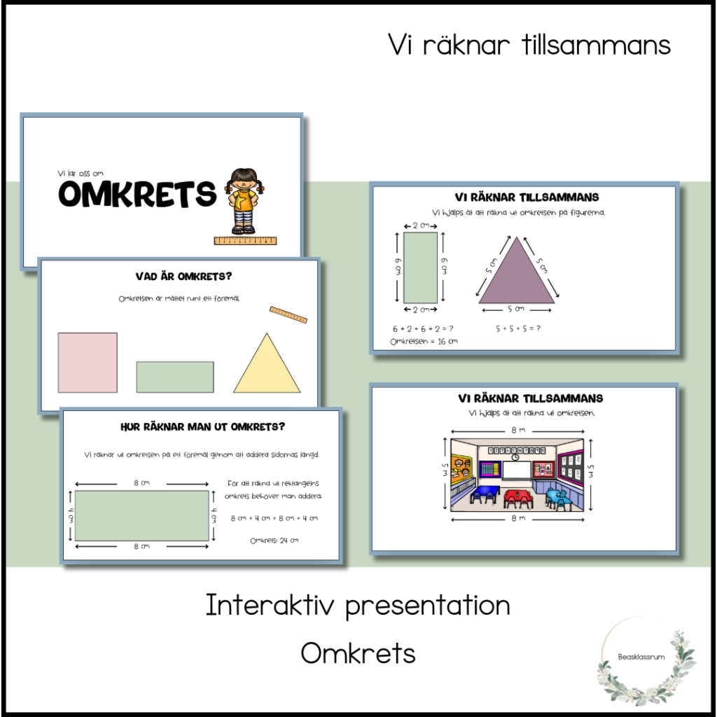 Interaktiv presentation – omkrets