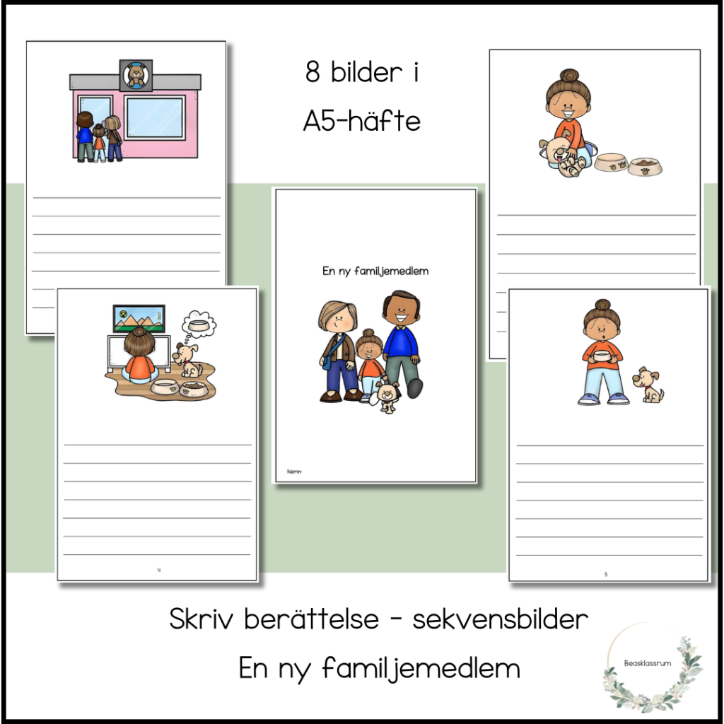 Skriv till sekvensbilder – en ny familjemedlem