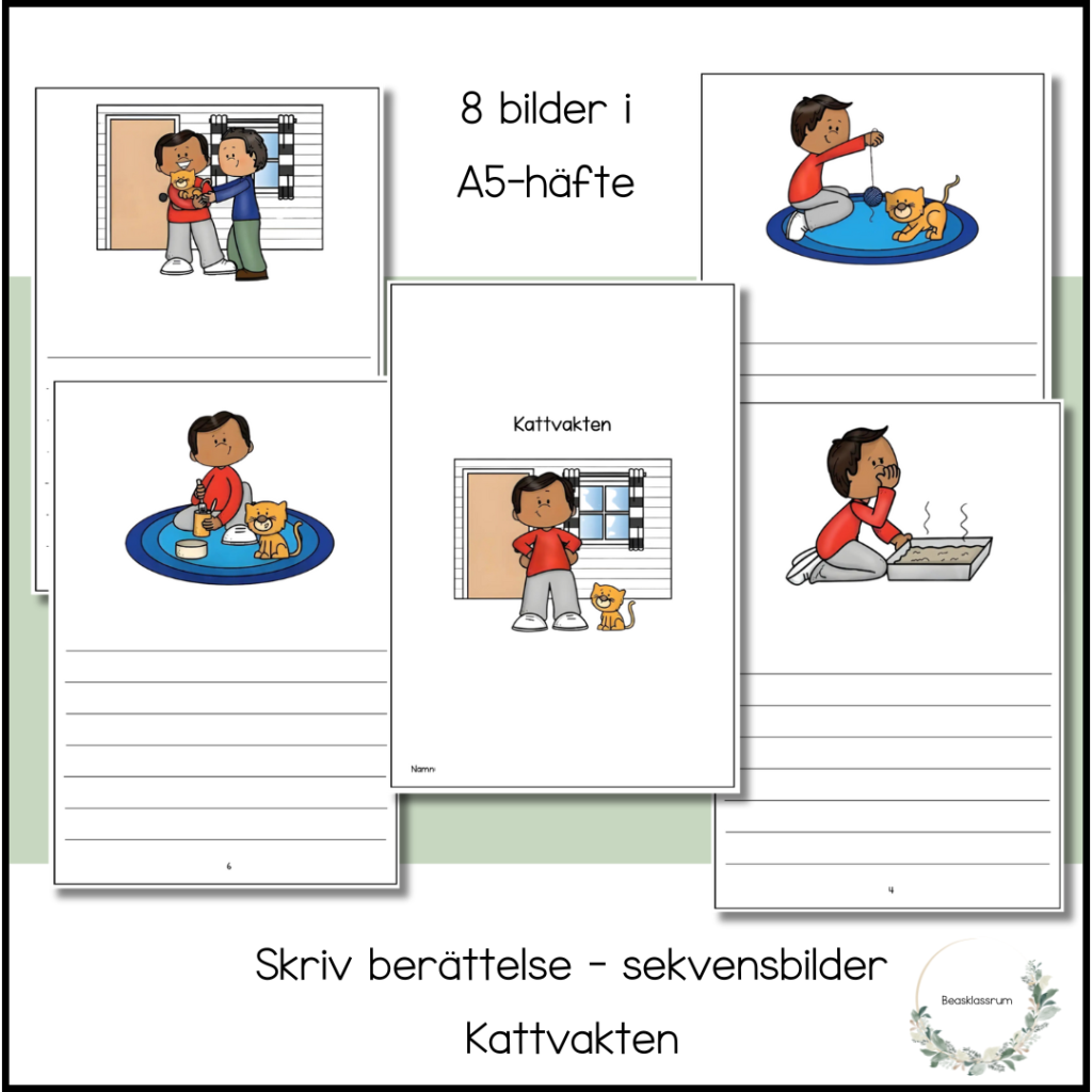 Skriv till sekvensbilder – kattvakten