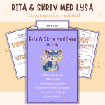 Rita och skriv med Lysa - bild 1