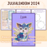 Julkalender 2024 – Lysa och det förlorade stjärnljuset - bild 1