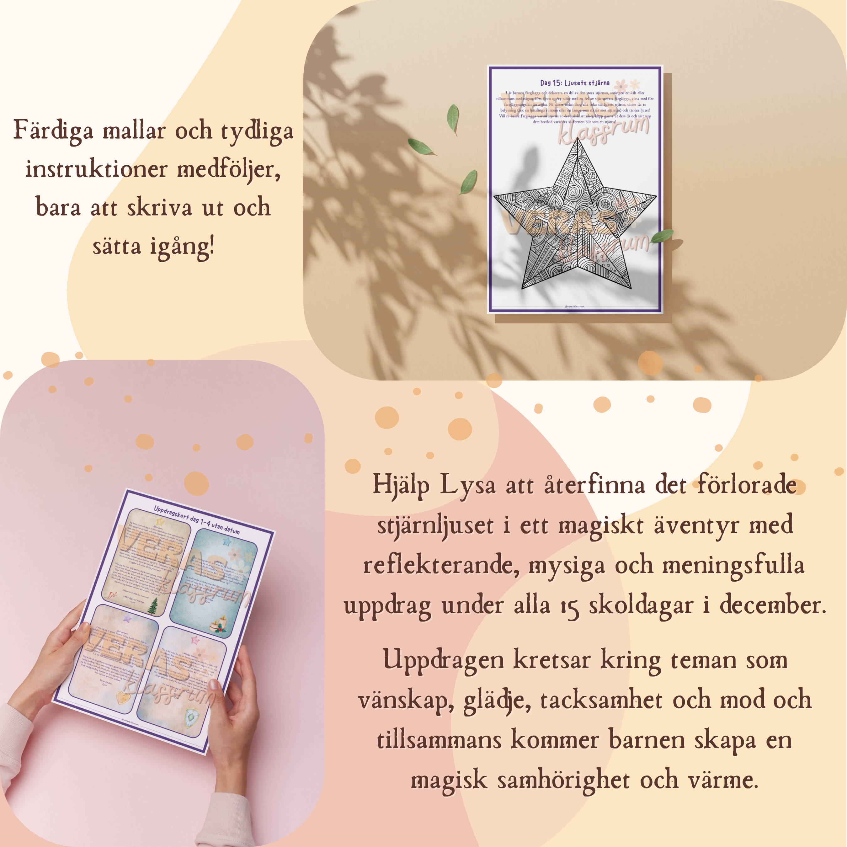 Julkalender 2024 - Lysa och det förlorade stjärnljuset