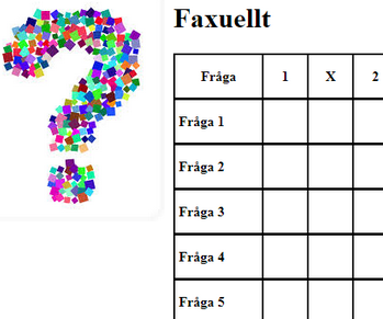 Talong till tipsrunda/faxuellt