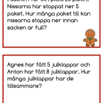 PROBLEMLÖSNING/JULKALENDER 0-20. - bild 2