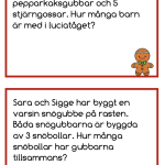 PROBLEMLÖSNING/JULKALENDER 0-20. - bild 3