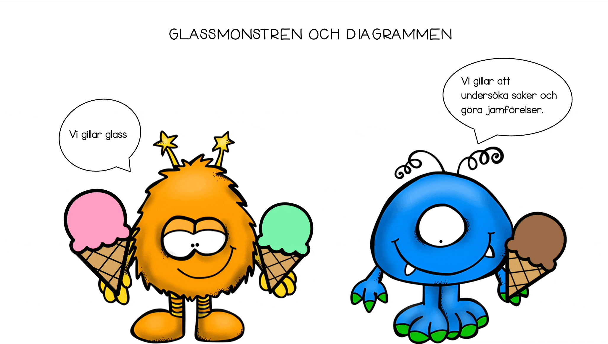 Interaktiv presentation - stapel/cirkeldiagram